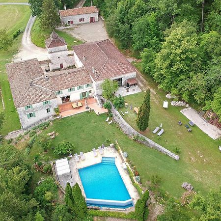 Manoir Le Moulinal47 - Vue Panoramique Hotel Courbiac Bagian luar foto