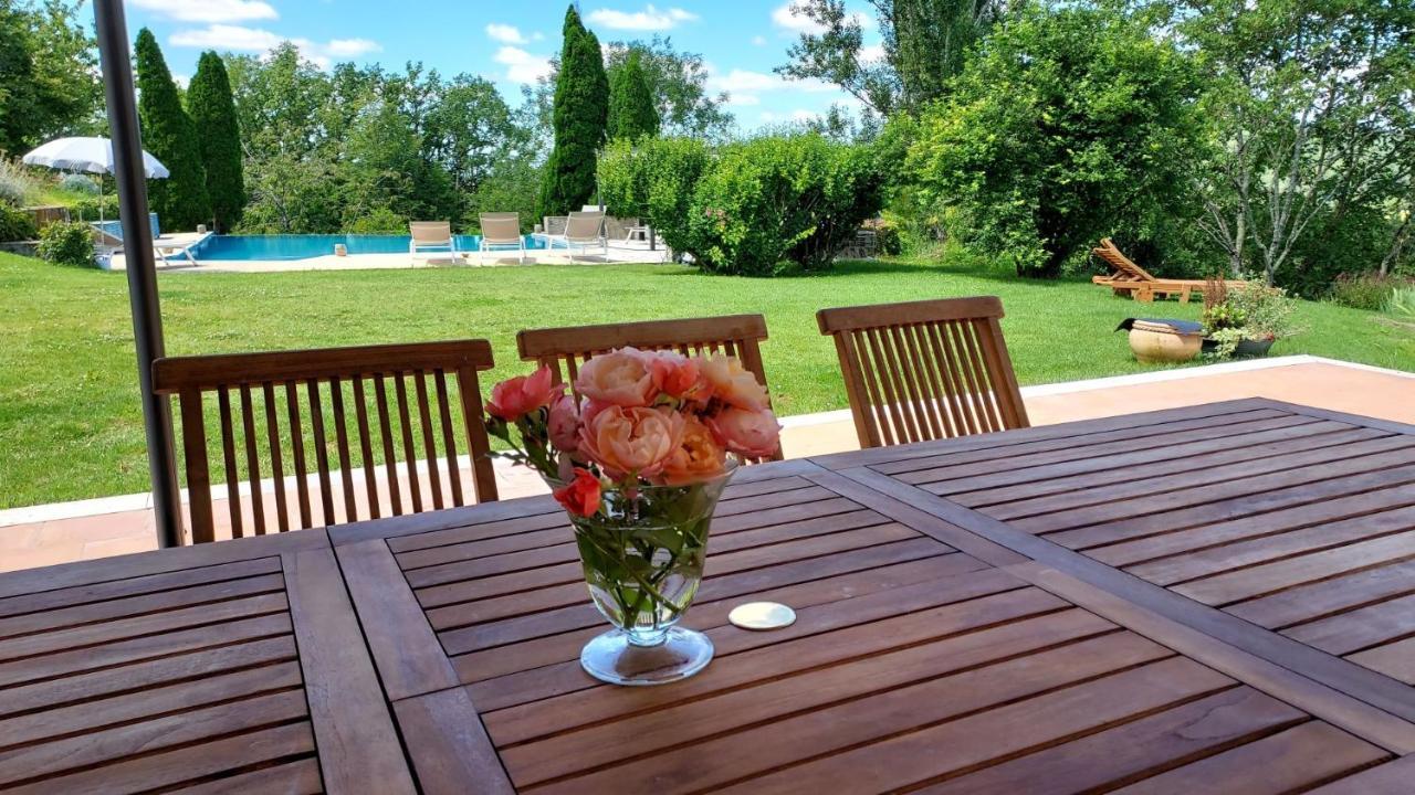 Manoir Le Moulinal47 - Vue Panoramique Hotel Courbiac Bagian luar foto