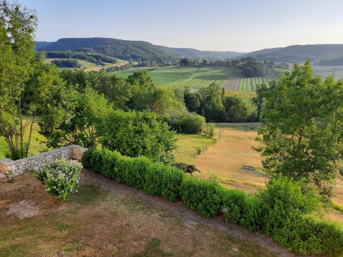 Manoir Le Moulinal47 - Vue Panoramique Hotel Courbiac Bagian luar foto