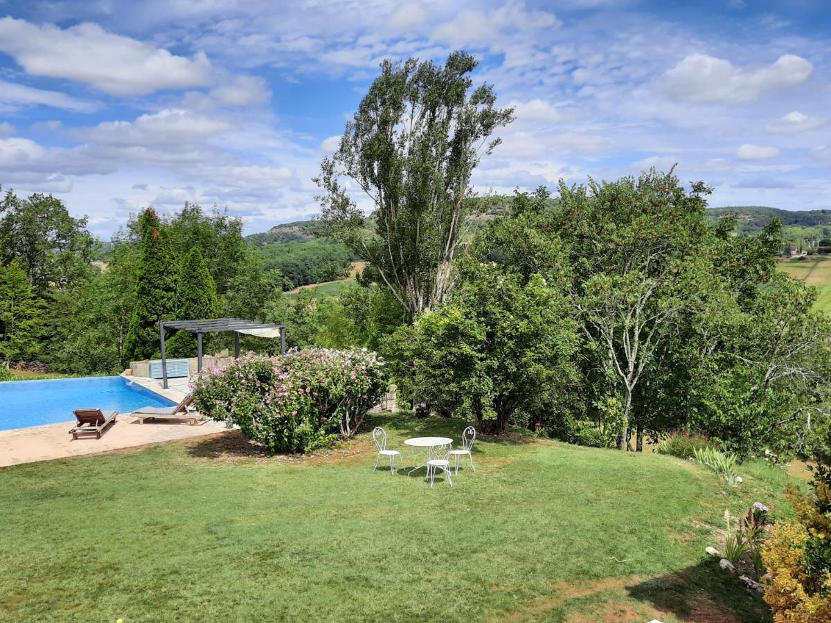 Manoir Le Moulinal47 - Vue Panoramique Hotel Courbiac Bagian luar foto